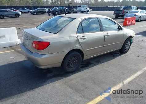 2004 Toyota Corolla Le from USA, damaged, VIN 2T1BR32EX4C219598